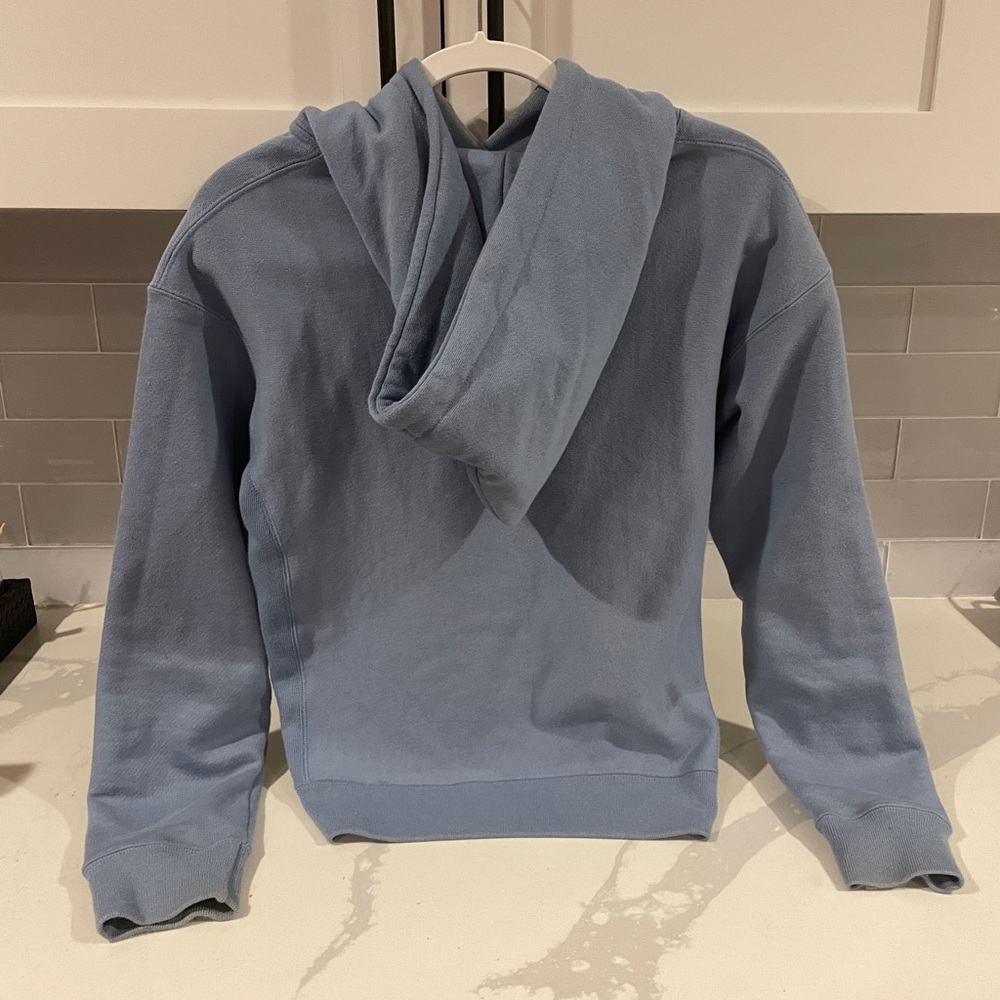 Slate Blue Champion Hoodie - Picture 2 of 2